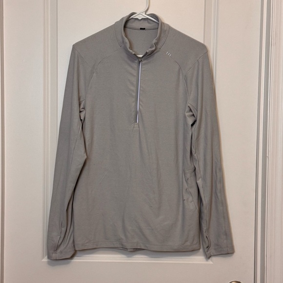 lululemon athletica Gray Zip Up Sweater - Picture 1 of 4